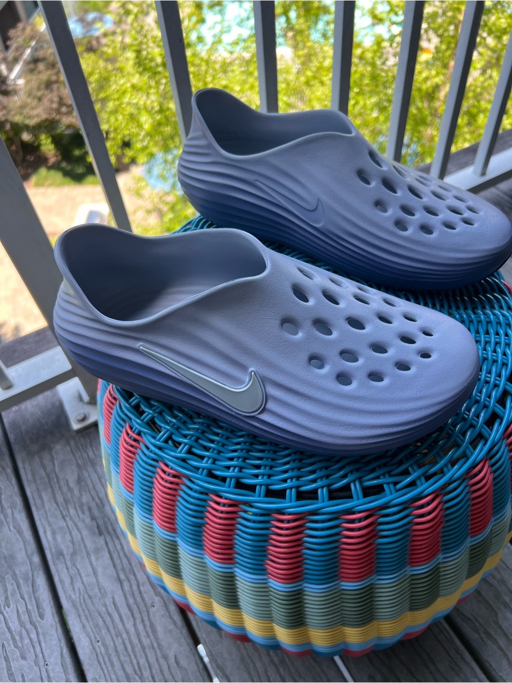 Nike Reactx Rejuven8 Size 9M or Size 10W-Light Armory Blue/World Indigo